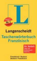 Langenscheidt Taschenwörterbuch Französisch : Französisch - Deutsch, Deutsch - Französisch