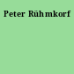 Peter Rühmkorf