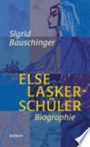 Else Lasker-Schüler : Biographie