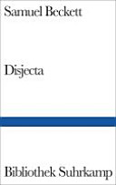 Disjecta : vermischte Schriften und ein Stückfragment