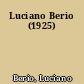 Luciano Berio (1925)