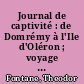Journal de captivité : de Domrémy à l'Ile d'Oléron ; voyage dans la France de 1870
