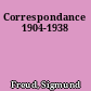 Correspondance 1904-1938