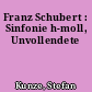 Franz Schubert : Sinfonie h-moll, Unvollendete