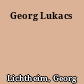 Georg Lukacs
