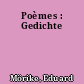 Poèmes : Gedichte