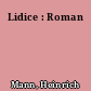 Lidice : Roman