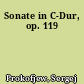 Sonate in C-Dur, op. 119