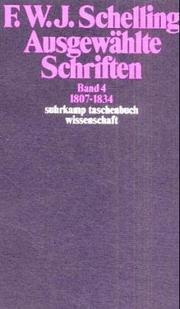 Schriften : 1807-1834